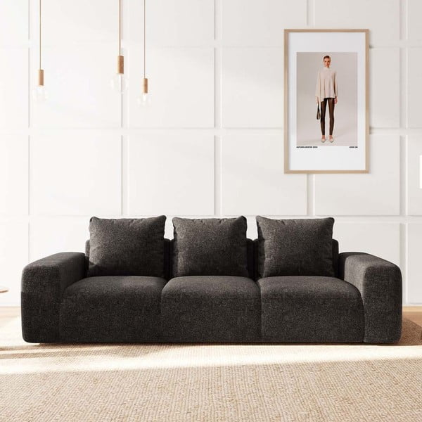 Antracito spalvos sofa 287 cm Monce – Rodier-image-1