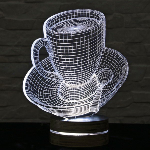 3D stalinis šviestuvas "Puodelis arbatos-image-1
