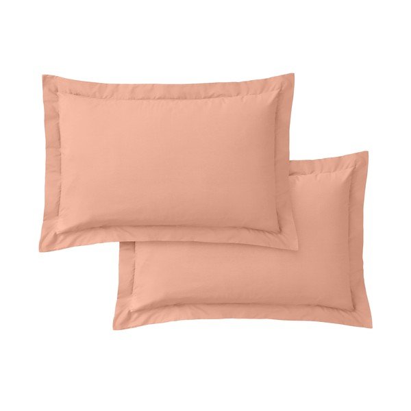 Iš medvilninio perkelio pagalvės užvalkalai 2 vnt. 50x75 cm Cotton Percale – Bianca