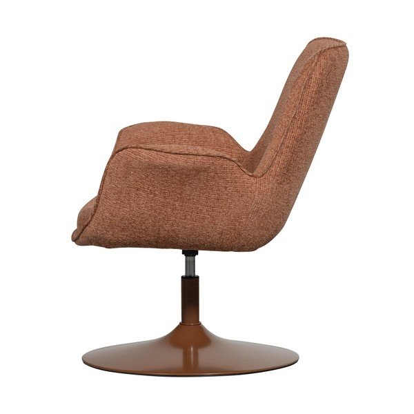 Oranžinės spalvos krėslas su reguliuojama sėdyne Marten – WOOOD-image-3