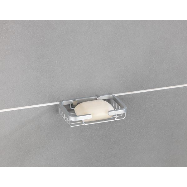 Sidabrinės spalvos sieninis muilo dozatorius Wenko Gomo-image-4