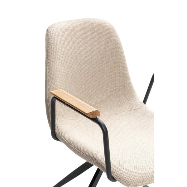 Valgomojo kėdės smėlio spalvos 2 vnt. Tali – Marckeric-image-4