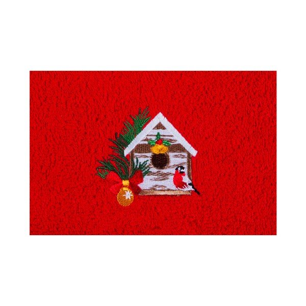 Rankšluostis "Christmas Chalet Red", 30 x 50 cm-image-1