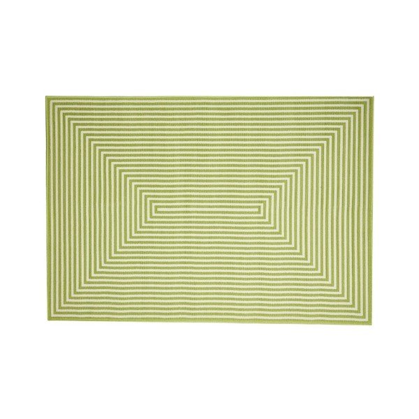 Žalias lauko kilimas Floorita Braid, 200 x 285 cm-image-1