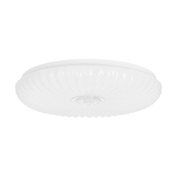 Baltos spalvos lubinis šviestuvas LED su nuotolinio valdymo funkcija/su pritemdymo funkcija 38x38 cm Perola – Candellux Lighting-image-2