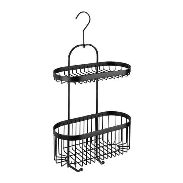 Juodas 2 pakopų dėklas Wenko Classic Plus-image-1