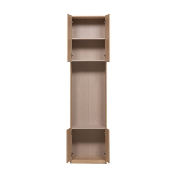 Natūralios spalvos modulinė spinta 54x215 cm Build – WOOOD-image-3