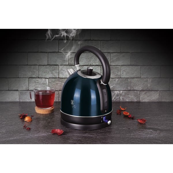 Mėlynas virdulys 1,7 l Metallic Line Aquamarine Edition - BerlingerHaus-image-1