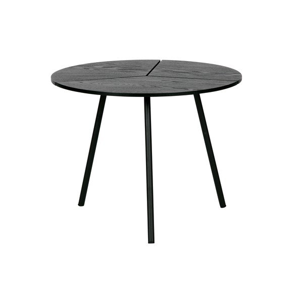 Juodas kavos staliukas WOOOD Rodi, ⌀ 48 cm-image-2