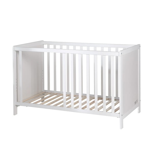 Vaikiška lovelė baltos spalvos 60x120 cm – Roba-image-3