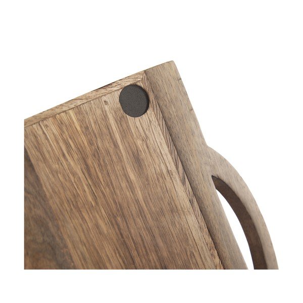 Iš medienos padėklas serviravimo padėklas 30.5x40.5 cm Mango – Orion-image-3