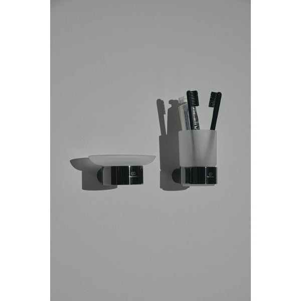 Sieninė iš metalo muilinė antracito spalvos Conca – Ideal Standard-image-1