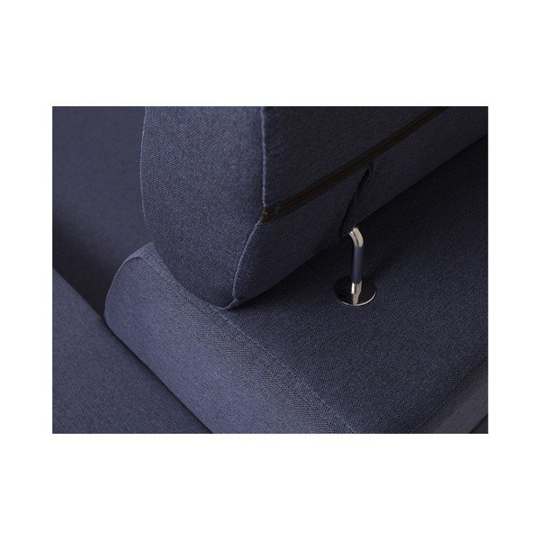 Tamsiai mėlyna kampinė sofa Custom Form Atlantica, dešinė pusė-image-4
