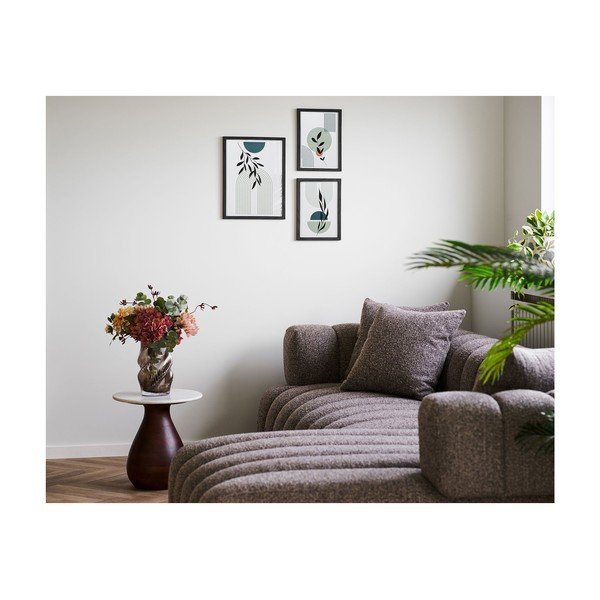 Juodos spalvos pakabinami rėmai 3 vnt. 30x40 cm Aspen – House Nordic-image-2