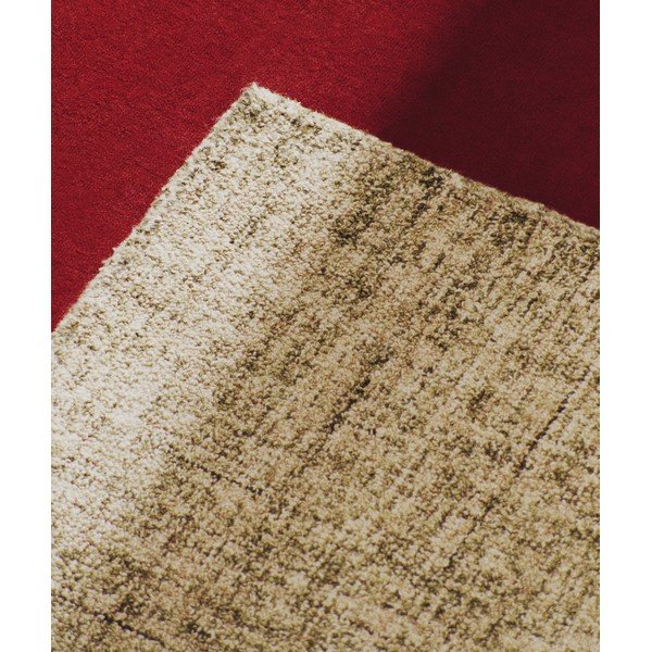 Rankų darbo smėlio spalvos iš vilnos kilimas 200x300 cm Zarn – Kave Home-image-4