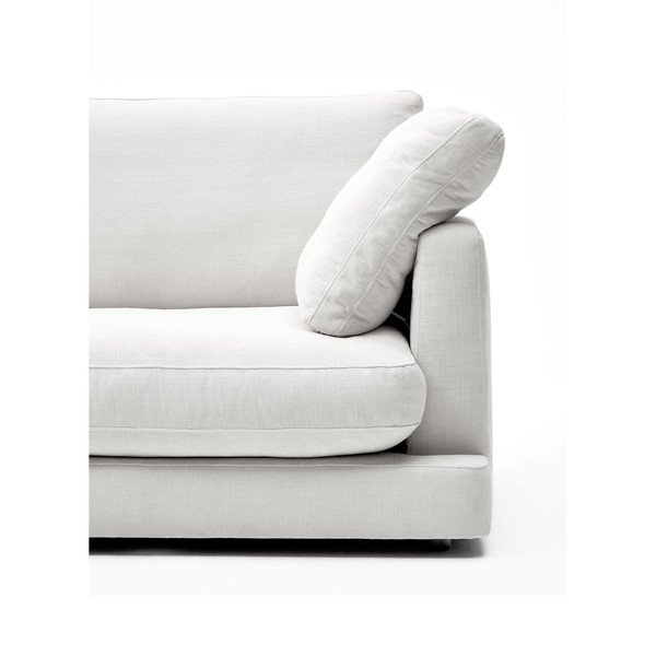 Sofa baltos spalvos 210 cm Gala – Kave Home-image-4