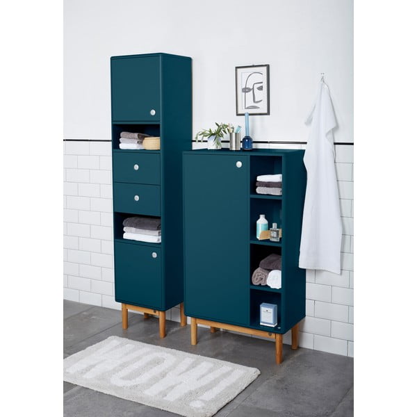 Aukšta/pakabinama vonios daiktadėžė smaragdinės spalvos 40x158 cm Color Bath – Tom Tailor-image-1