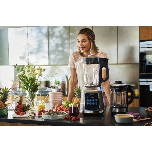 Trintuvas sidabrinės spalvos stalinis trintuvas High Speed Ultrablend Boost BL985A31 – Tefal-image-4