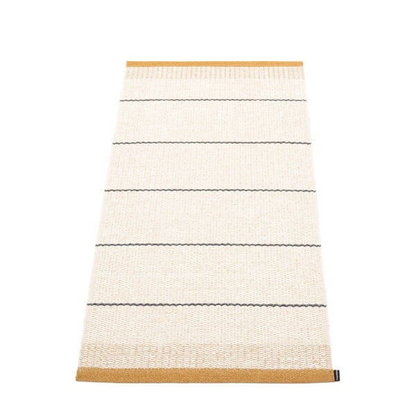 Ochros spalvos/kreminės spalvos lauko ir vidaus kilimas 60x125 cm Belle Ochre – Pappelina
