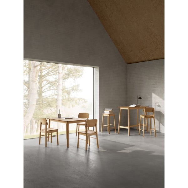 Natūralios spalvos baro taburetė (sėdynės aukštis 74,5 cm) Barlow – Actona-image-3