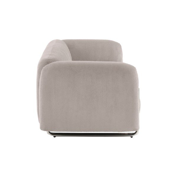 Pilkai smėlinės spalvos sofa iš kordinio velveto 234 cm Everman – Jotex-image-2