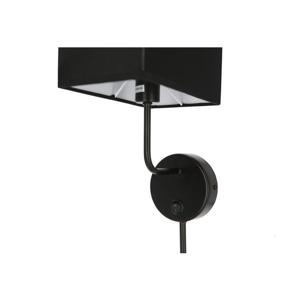 Juodas sieninis šviestuvas Keto - Candellux Lighting-image-1