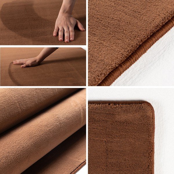 Skalbiamas rudos spalvos kilimas 60x110 cm Sky – Ayyildiz Carpets-image-3