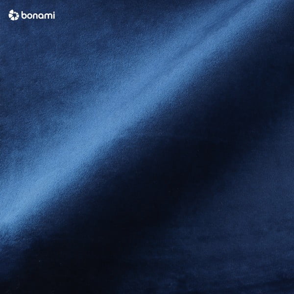 Tamsiai mėlynas aksomo pufas Actona Bryan-image-3