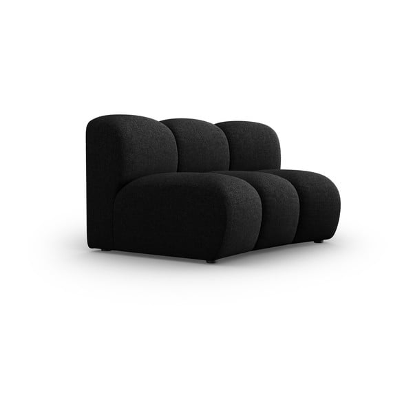 Modulinė sofa juodos spalvos/antracito spalvos (modulinė) Lupine – Micadoni Home-image-1
