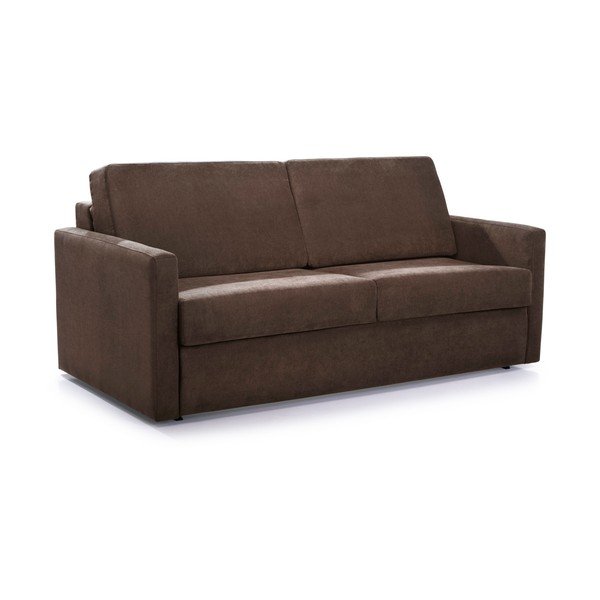 Rudos spalvos sofa lova Scandic Soul