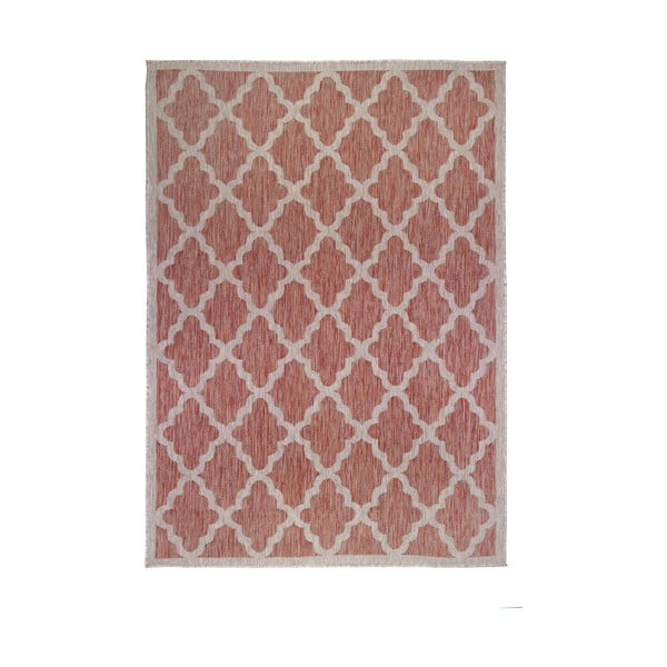 Raudonas ir smėlio spalvos kilimas Flair Rugs Padua, 160 x 230 cm