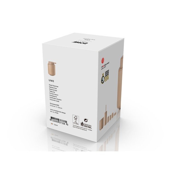 Smėlio spalvos iš molio muilo dozatorius 250 ml Ume – Zone-image-4