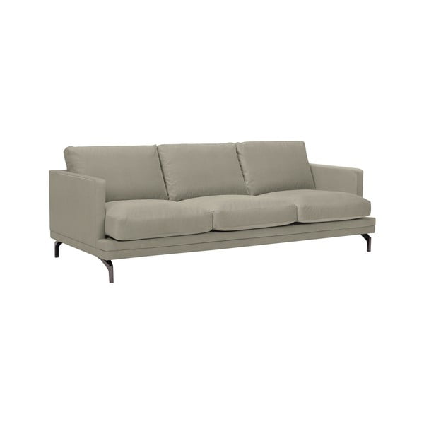 Smėlio spalvos sofa su juodos spalvos atramomis kojoms "Windsor & Co Sofos Jupiter-image-1