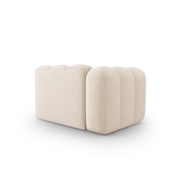 Modulinė sofa kreminės spalvos (su kairiuoju kampu) Lupine – Micadoni Home-image-4