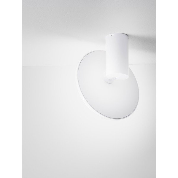 Matinės baltos spalvos iš aliuminio lubinis šviestuvas LED su sulankstoma konstrukcija Ekei – Nova Luce-image-1