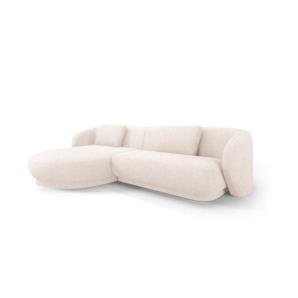 Kampinė sofa kreminės spalvos Camden – Cosmopolitan Design-image-2