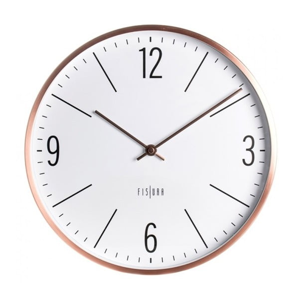 Baltas laikrodis "Cosmopolitan", 30 cm