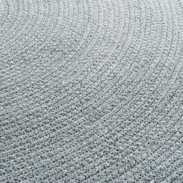 Apvalios formos kilimas šviesiai pilkos spalvos ø 90 cm Pompomparty – douceur d'intérieur-image-2