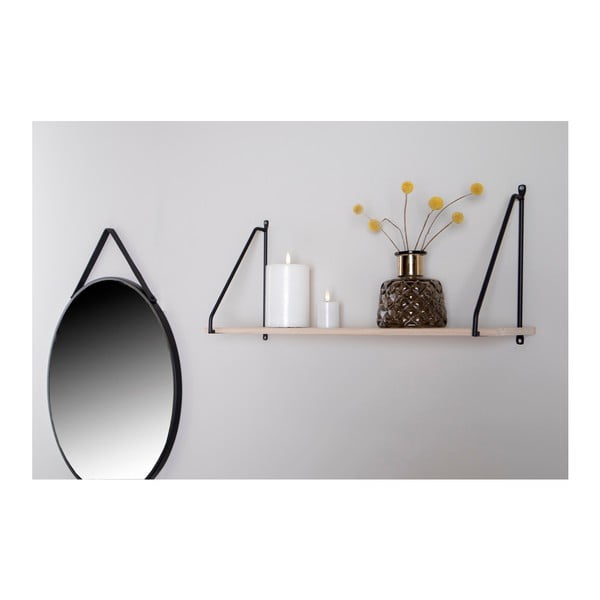 Juoda medžio masyvo lentyna Pavlovnia Arnhem - House Nordic-image-3