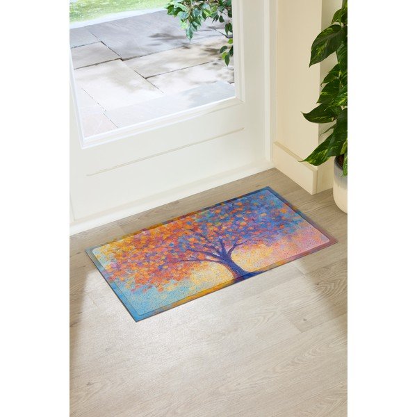 Iš PVC grindų kilimėlis 40x70 cm Tree Of Life – Artsy Doormats-image-2
