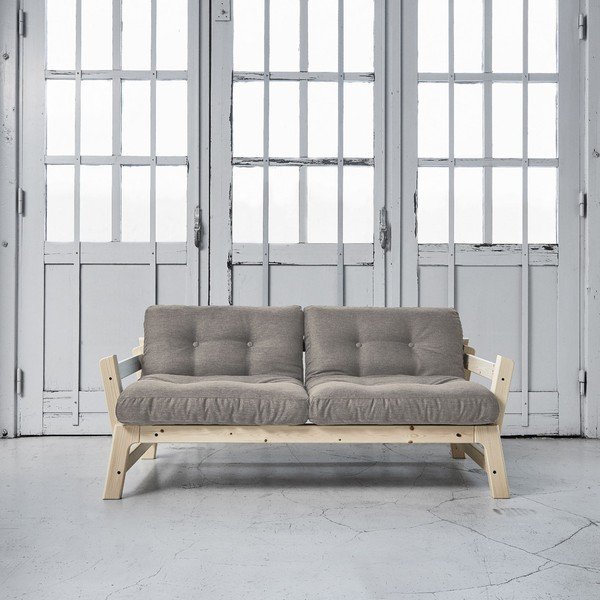 Sofa-lova "Karup Step Natural/Granite Grey-image-1