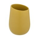 Geltonas keraminis puodelis dantų šepetėliams Badi - Wenko