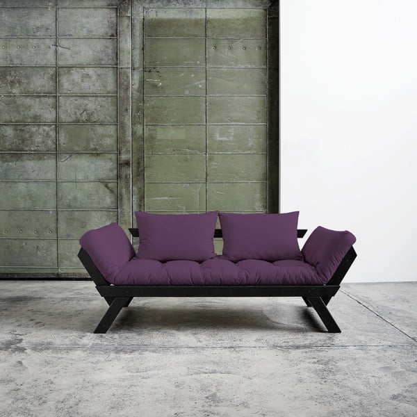 Kintama sofa "Karup Bebop Black/Purple