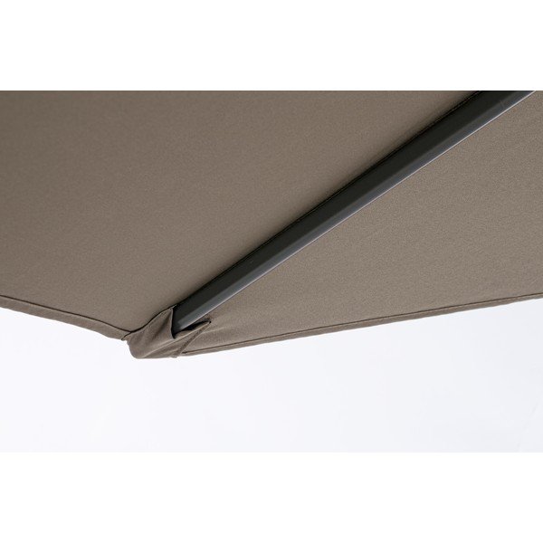 Taupe spalvos skėtis nuo saulės ø 270 cm Kalife – Bizzotto-image-4