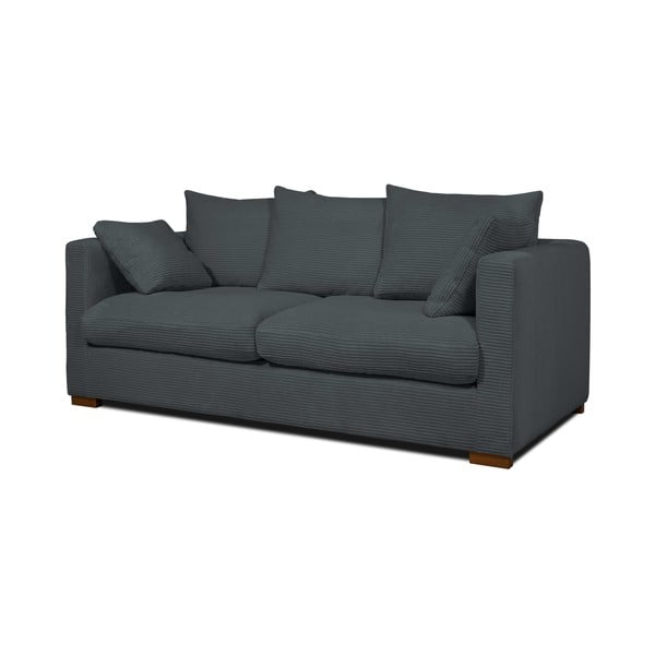 Sofa iš kordinio velveto pilkos spalvos 175 cm Comfy – Scandic-image-2