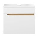 Žema/pakabinama spintelė be kriauklės baltos spalvos 60x53 cm Set 857 – Pelipal