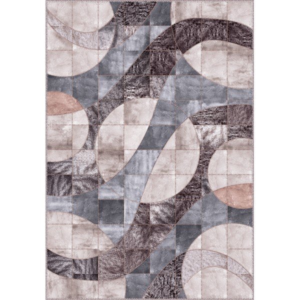 Pilkas kilimas Vitaus Mario, 120 x 180 cm