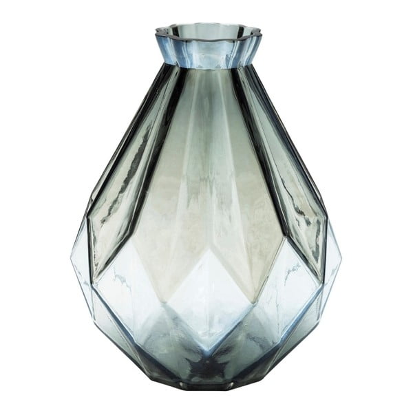 Rankomis pūsta stiklo vaza "Kare Design Le Gema", 30 cm aukščio