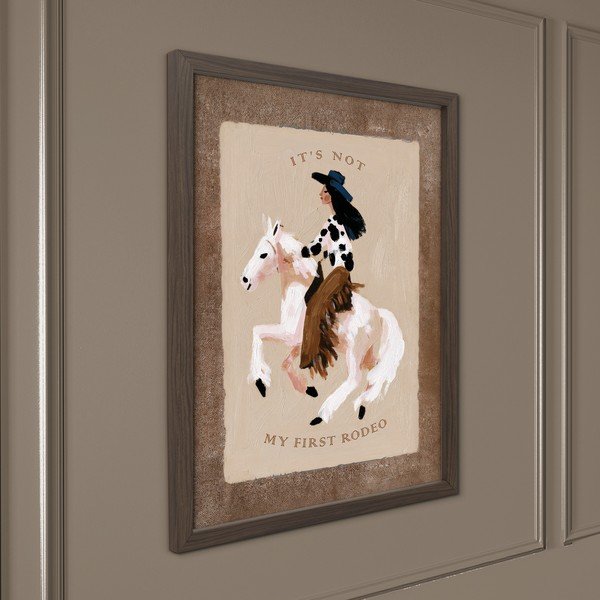 Spausdintas paveikslas su rėmeliu 30x40 cm Rodeo – Styler-image-1