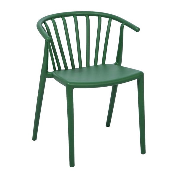 Sodo valgomojo komplektas 6 asmenims su žaliomis kėdėmis Capri ir stalu Thor, 210 x 90 cm-image-1